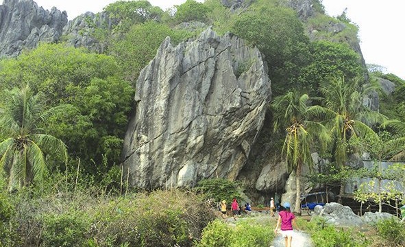 Mo So Mountain in the Mekong Delta province of Kien Giang