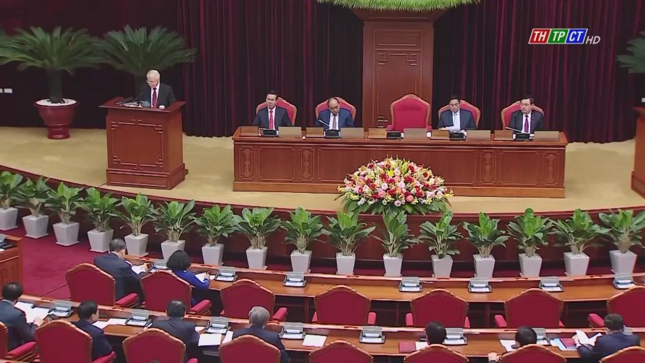 The 5ᵗʰ Plenum of the 13ᵗʰ Party Central Committee opened in Hà Nội